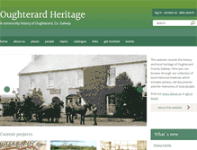 Tablet Screenshot of oughterardheritage.org
